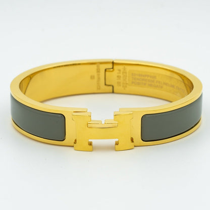 [LUCKY LOVE]H BRACELET BLUE GREEN 12MM