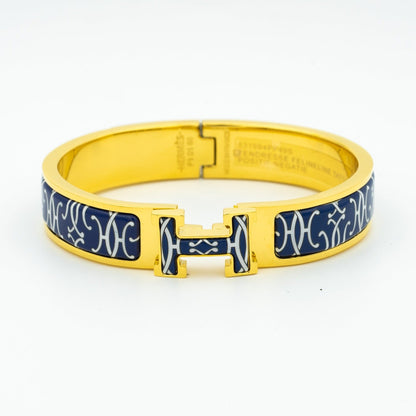 [LUCKY LOVE]H BRACELET BLACK MULTICOLOR