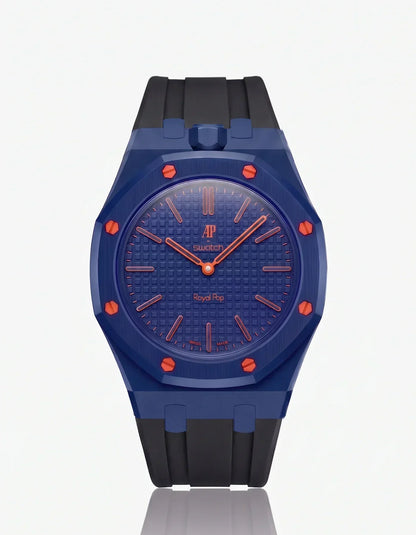 Silicone Strap & Case  Royal Pop Orenji Hachi(Customize  Colors)