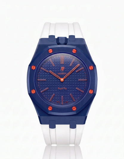 Silicone Strap & Case  Royal Pop Orenji Hachi(Customize  Colors)