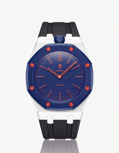 Silicone Strap & Case  Royal Pop Orenji Hachi(Customize  Colors)