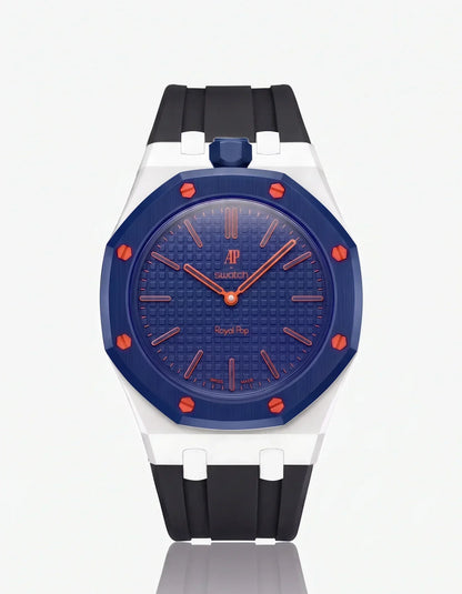 Silicone Strap & Case  Royal Pop Orenji Hachi(Customize  Colors)