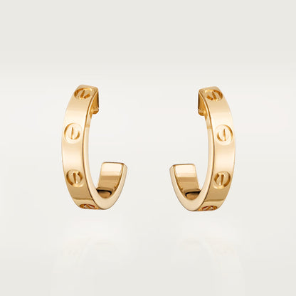 [LUCKY LOVE]LOVE EARRINGS 2.65 MM NO DIAMOND SMALL