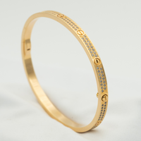 [LUCKY LOVE]LOVE BRACELET 3.65MM DIAMOND-PAVED