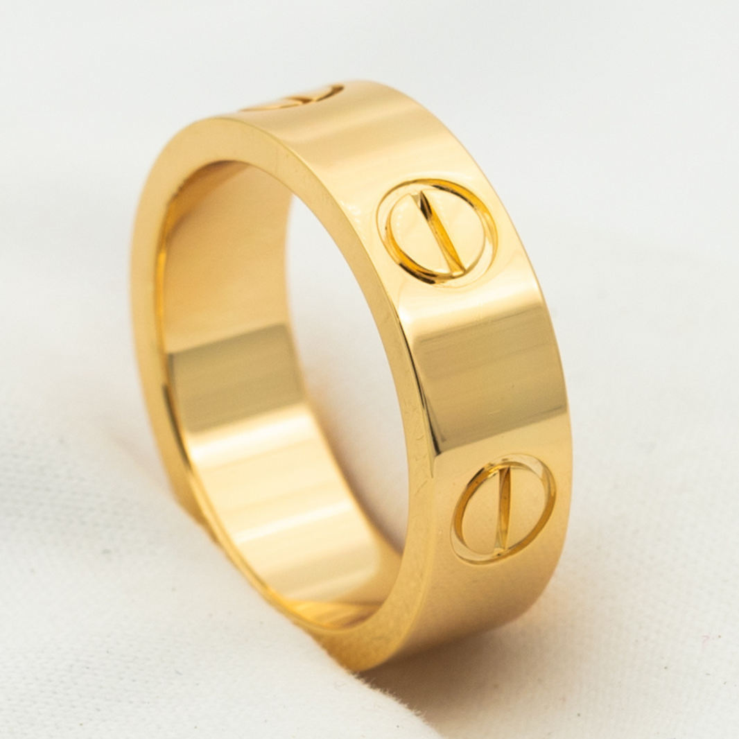 [LUCKY LOVE]LOVE RING 5.5MM NO DIAMOND