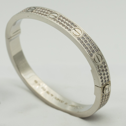 [LUCKY LOVE]LOVE BRACELET 6.1MM DIAMOND-PAVED