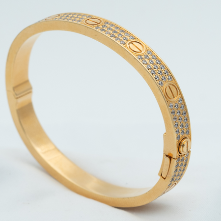 [LUCKY LOVE]LOVE BRACELET 6.1MM DIAMOND-PAVED