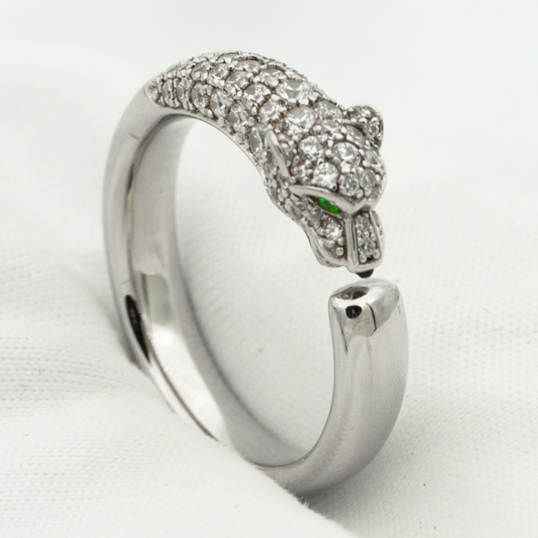 [LUCKY LOVE]PANTHERE RING DIAMOND 7.3MM