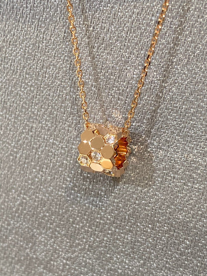 [LUCKY LOVE]BEE LOVE DIAMOND NECKLACE