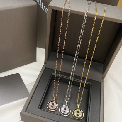 [LUCKY LOVE]LUCKY MOVER PM PAVED NECKLACE
