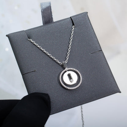 [LUCKY LOVE]LUCKY MOVE PM NECKLACE SILVER DIAMOND
