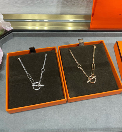 [LUCKY LOVE]HM STERLING CHAINE D'ANCRE HEART