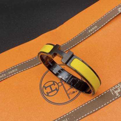 [LUCKY LOVE]CLIC HM SO BLACK YELLOW BRACELET