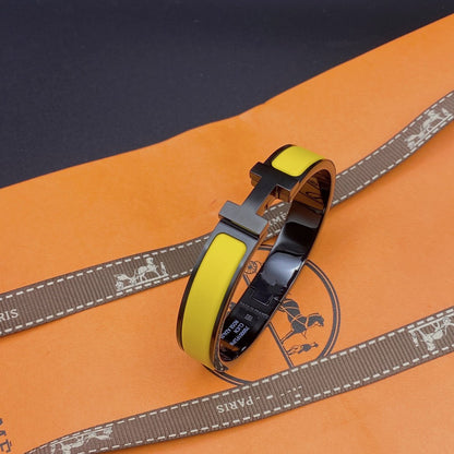 [LUCKY LOVE]CLIC HM SO BLACK YELLOW BRACELET