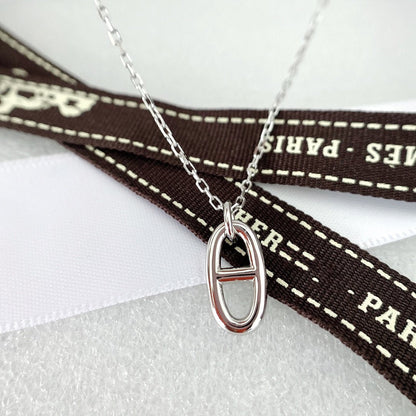 [LUCKY LOVE]HM PIG NOSE NECKLACE