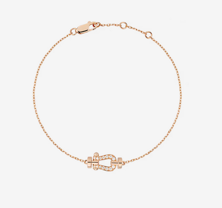 [LUCKY LOVE]FORCE 10 FULL DIAMOND BUCKLE CHAIN LINK MINI MODEL