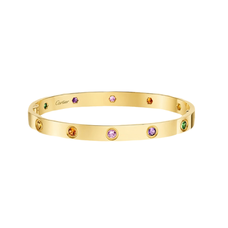[LUCKY LOVE]2026 RAINBOW LOVE BRACELET 6.1MM  10 DIAMONDS