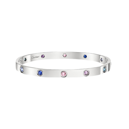 [LUCKY LOVE]2026 RAINBOW LOVE BRACELET 6.1MM  10 DIAMONDS