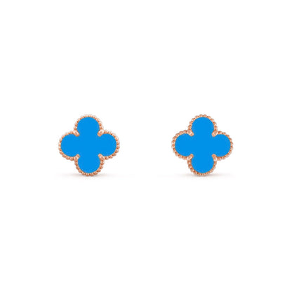[LUCKY LOVE]CLOVER 15MM EARRINGS COLLECTION