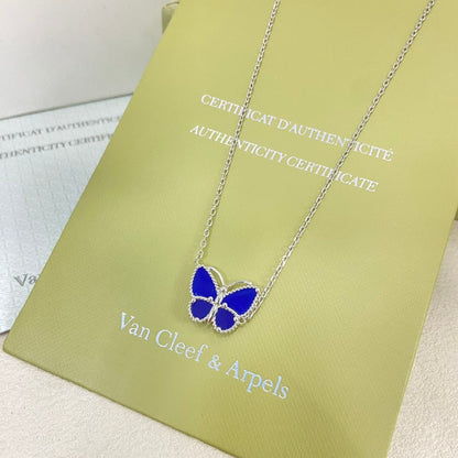 [LUCKY LOVE]2026 NEW STYLE LUCKY SPRING BUTTERFLY 1 MOTIFS FLOWER NECKLACE