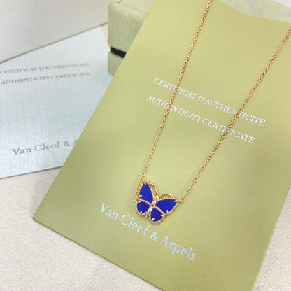 [LUCKY LOVE]2026 NEW STYLE LUCKY SPRING BUTTERFLY 1 MOTIFS FLOWER NECKLACE
