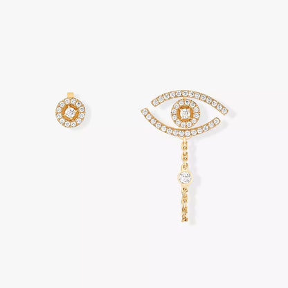 [LUCKY LOVE]Lucky Eye Diamond Earrings