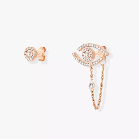 [LUCKY LOVE]Lucky Eye Diamond Earrings