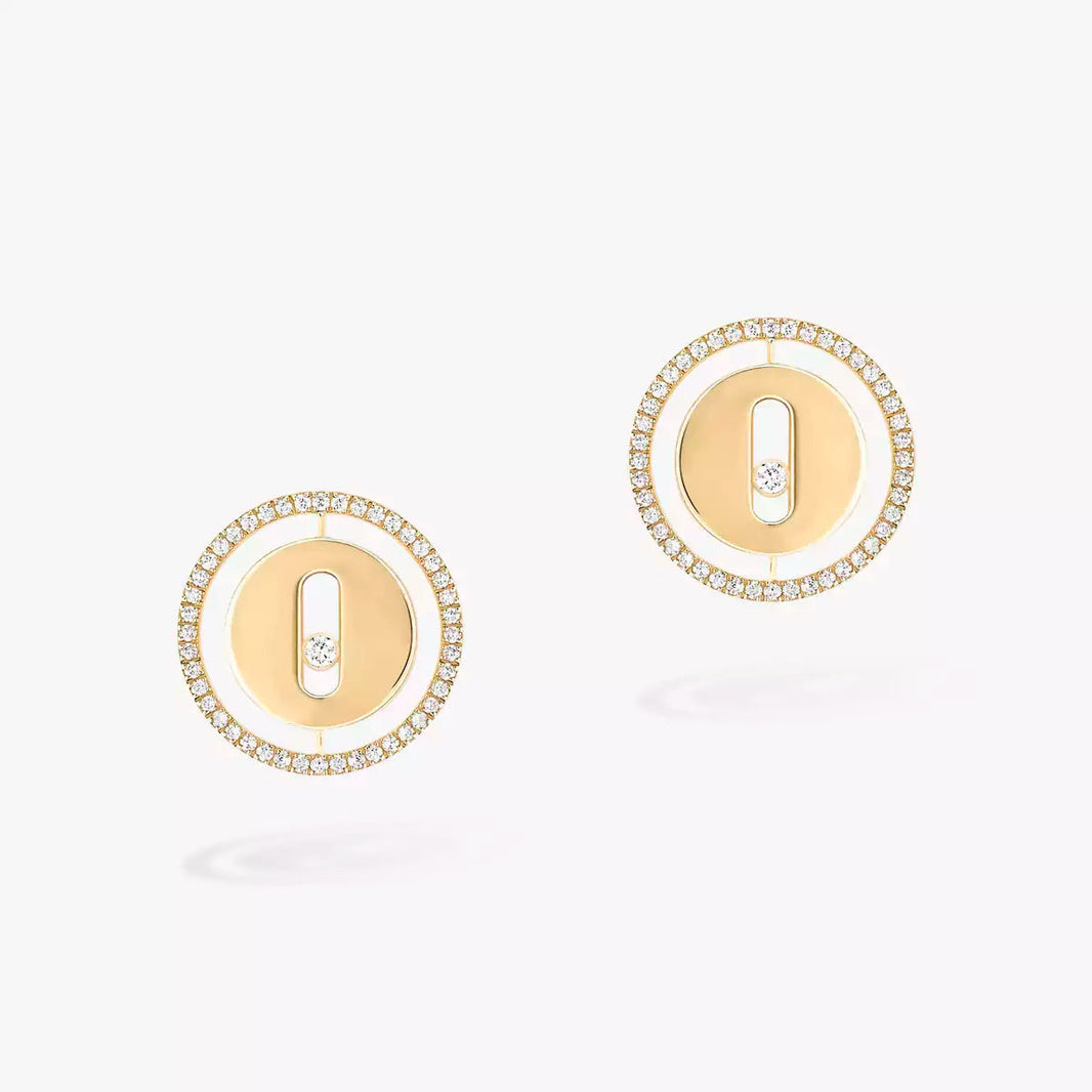 [LUCKY LOVE]Lucky Move Diamond Earrings