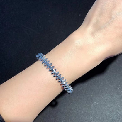 [LUCKY LOVE]CLASH SILVER BRACELET