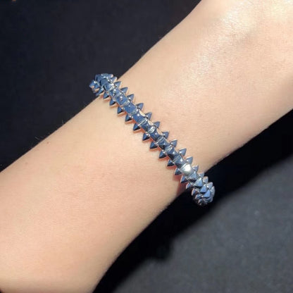[LUCKY LOVE]CLASH SILVER BRACELET