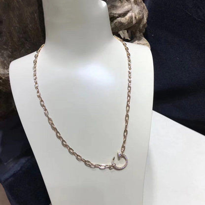 [LUCKY LOVE]JUSTE NECKLACE DIAMONDS