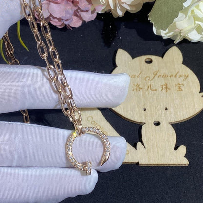 [LUCKY LOVE]JUSTE NECKLACE DIAMONDS
