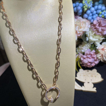 [LUCKY LOVE]JUSTE NECKLACE DIAMONDS