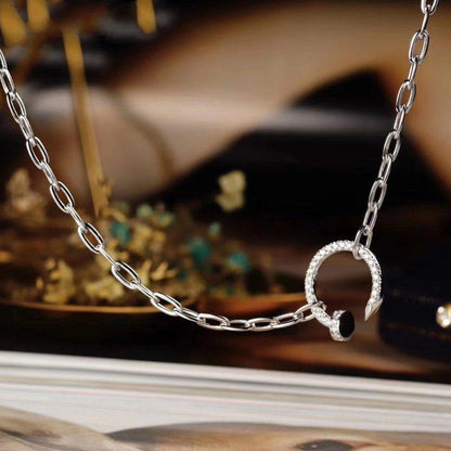 [LUCKY LOVE]JUSTE NECKLACE DIAMONDS