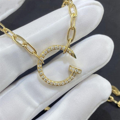 [LUCKY LOVE]JUSTE NECKLACE DIAMONDS