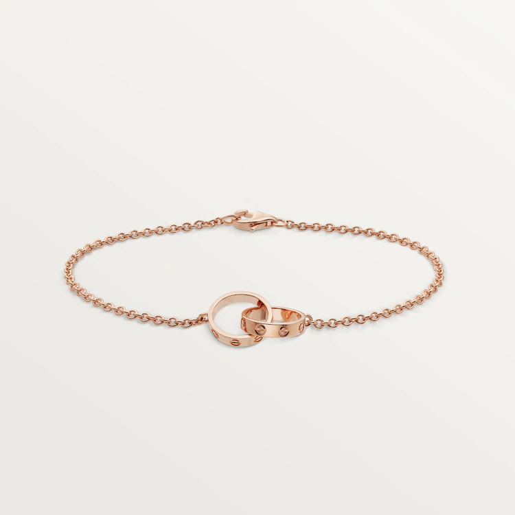 [LUCKY LOVE]LOVE BRACELET DOUBLE RING