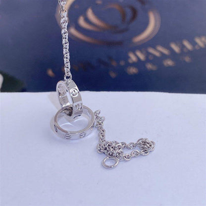 [LUCKY LOVE]LOVE BRACELET DOUBLE RING