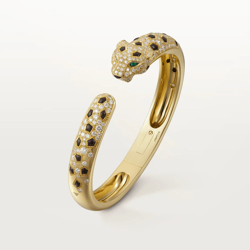 [LUCKY LOVE]PANTHERE BIG BRACELET DIAMONDS