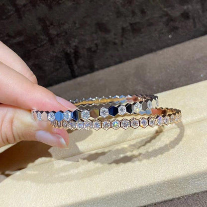 [LUCKY LOVE]BEE LOVE GOLD BRACELET FULL DIAMOND