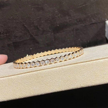 [LUCKY LOVE]BEE LOVE GOLD BRACELET FULL DIAMOND