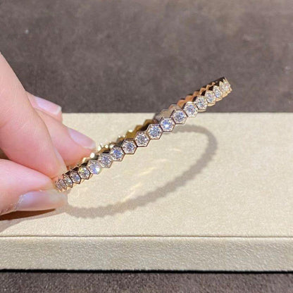 [LUCKY LOVE]BEE LOVE GOLD BRACELET FULL DIAMOND