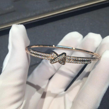 [LUCKY LOVE]JEUX DE BRACELET DIAMONDS PINK GOLD