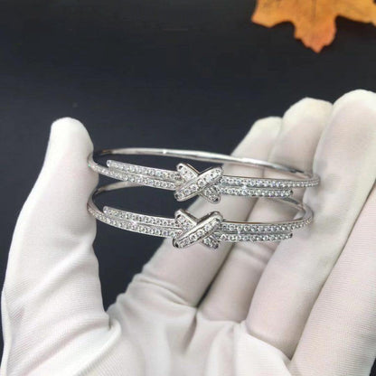 [LUCKY LOVE]JEUX DE BRACELET DIAMONDS SILVER