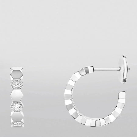 [LUCKY LOVE]Hollow Design Four-Leaf Clover Flower Shape Ring
