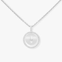 [LUCKY LOVE]LUCKY MOVE PM NECKLACE SILVER DIAMOND