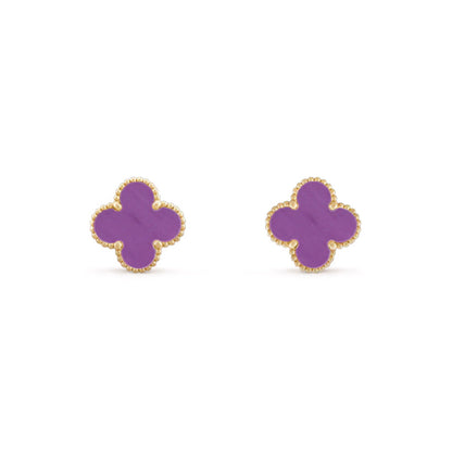 [LUCKY LOVE]CLOVER 15MM EARRINGS COLLECTION
