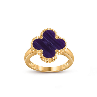 [LUCKY LOVE]CLOVER RING GOLD COLLECTION