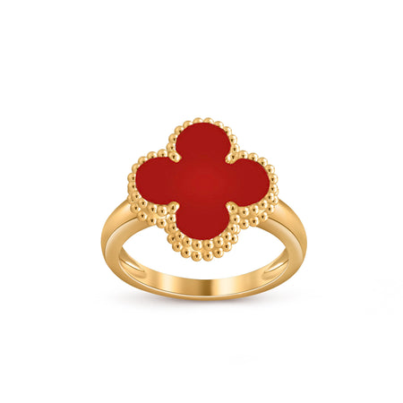 [LUCKY LOVE]CLOVER RING GOLD COLLECTION