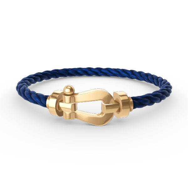 [LUCKY LOVE]FORCE LARGE HORSESHOE NO DIAMOND BRACELET GOLD