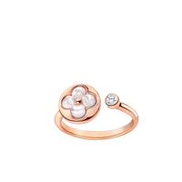 [LUCKY LOVE]SUN 1 DIAMOND PINK MOP RING